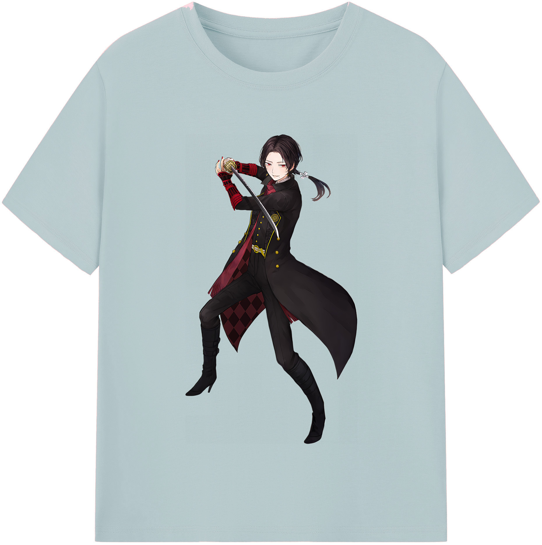 （画像用） 刀剣乱舞 Touken Ranbu 綿100％半袖Tシャツ（フロントプリント）